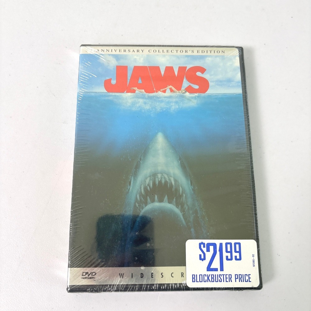 Jaws DVD Anniversary Collector's Edition Widescreen Universal Studios NEW Sealed